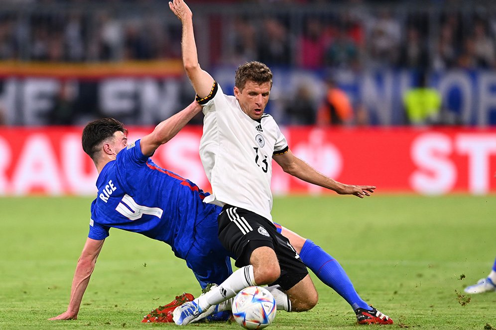 Jerman 1-1 Inggris: Hansi Flick dan Para Pemain Senang Jerman 1-1 Inggris: Hansi Flick dan Para Pemain Senang