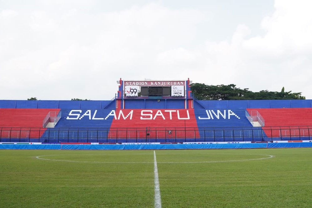 Stadion Kanjuruhan Dipercantik, Arema FC Janji Jadi Tuan Rumah yang Baik di Piala Presiden 2022