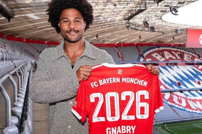 Penyerang tengah: Serge Gnabry Penyerang tengah: Serge Gnabry