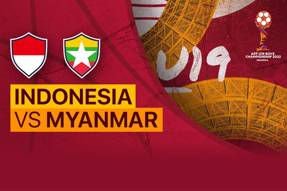 Link Streaming Piala AFF U-19: Indonesia vs Myanmar di Vidio, Minggu 10 Juli 2022
