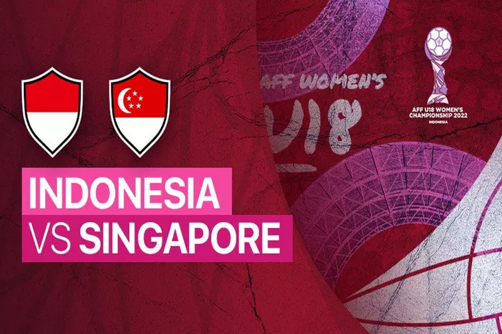 Link Streaming Piala AFF U-18 Wanita 2022 Hari Ini: Indonesia vs Singapura, 22 Juli 2022 Link Streaming Piala AFF U-18 Wanita 2022 Hari Ini: Indonesia vs Singapura, 22 Juli 2022