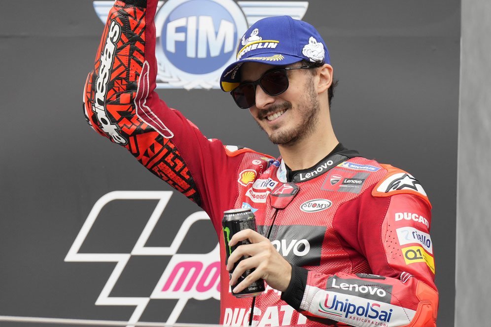 Samai Valentino Rossi, Pecco Bagnaia Jadi Pencetak Hattrick ke-6 di MotoGP Samai Valentino Rossi, Pecco Bagnaia Jadi Pencetak Hattrick ke-6 di MotoGP