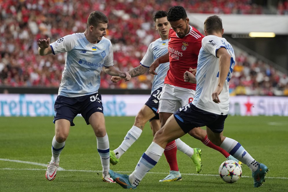 Hasil Benfica vs Dynamo Kyiv: Skor 3-0 (Agregat: 5-0) Hasil Benfica vs Dynamo Kyiv: Skor 3-0 (Agregat: 5-0)
