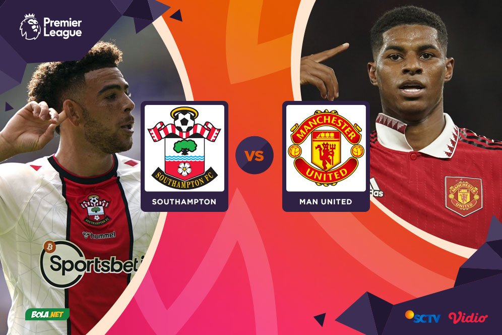 Jadwal Liga Inggris 2022-23: Southampton vs Man United Live Streaming di Vidio Jadwal Liga Inggris 2022-23: Southampton vs Man United Live Streaming di Vidio
