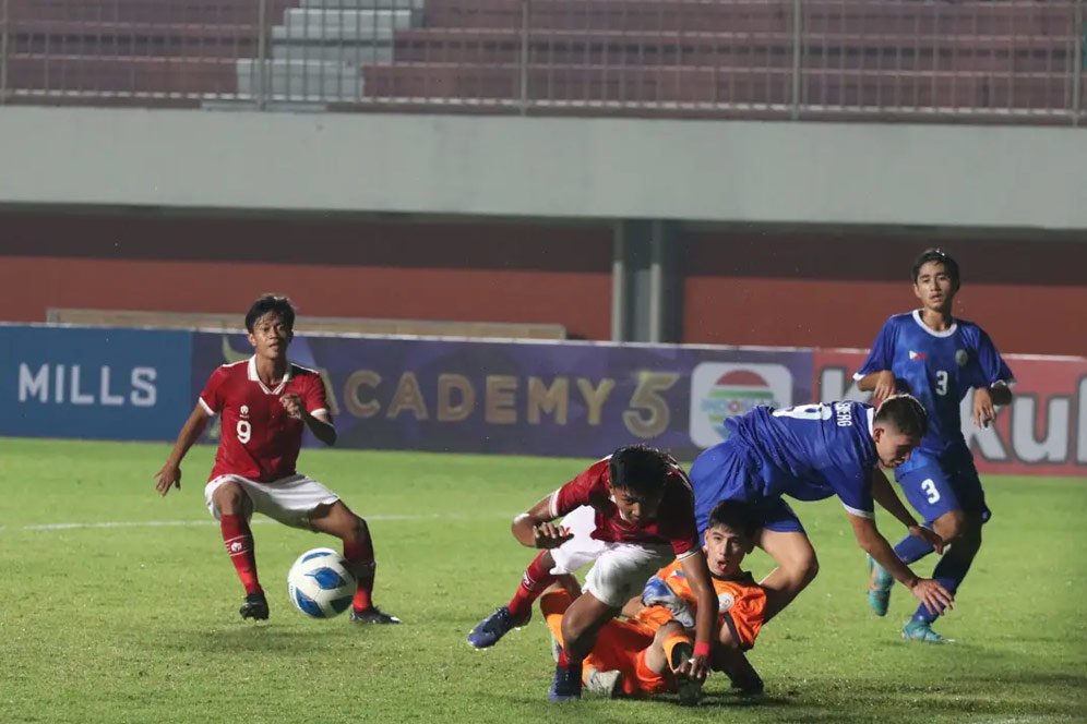 Timnas Indonesia U-16 vs Filipina cuma 2-0, Bima Sakti: Alhamdulillah, yang Penting Menang Dulu Timnas Indonesia U-16 vs Filipina cuma 2-0, Bima Sakti: Alhamdulillah, yang Penting Menang Dulu
