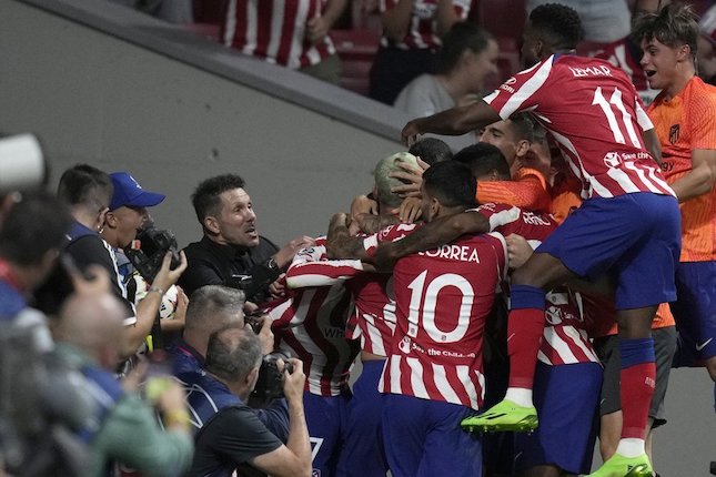 Atletico Madrid Menang Besar Atletico Madrid Menang Besar