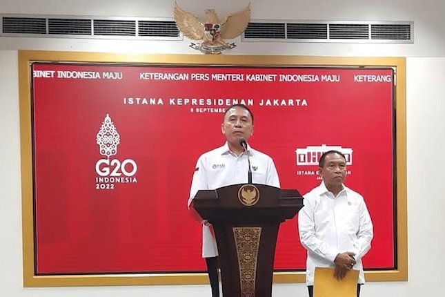Ucapan Terima Kasih Ketua PSSI
