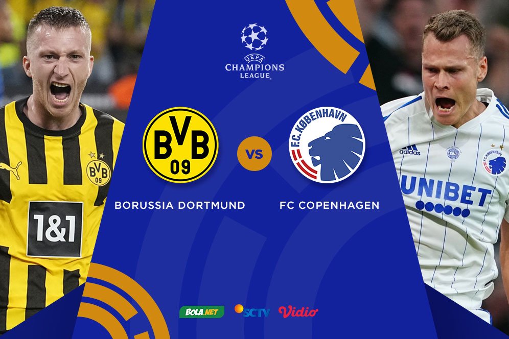 Prediksi Borussia Dortmund vs FC Copenhagen 6 September 2022