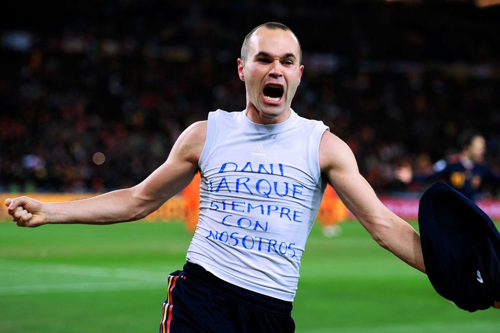 Piala Dunia 2010: Peran Krusial Andres Iniesta untuk Timnas Spanyol Piala Dunia 2010: Peran Krusial Andres Iniesta untuk Timnas Spanyol