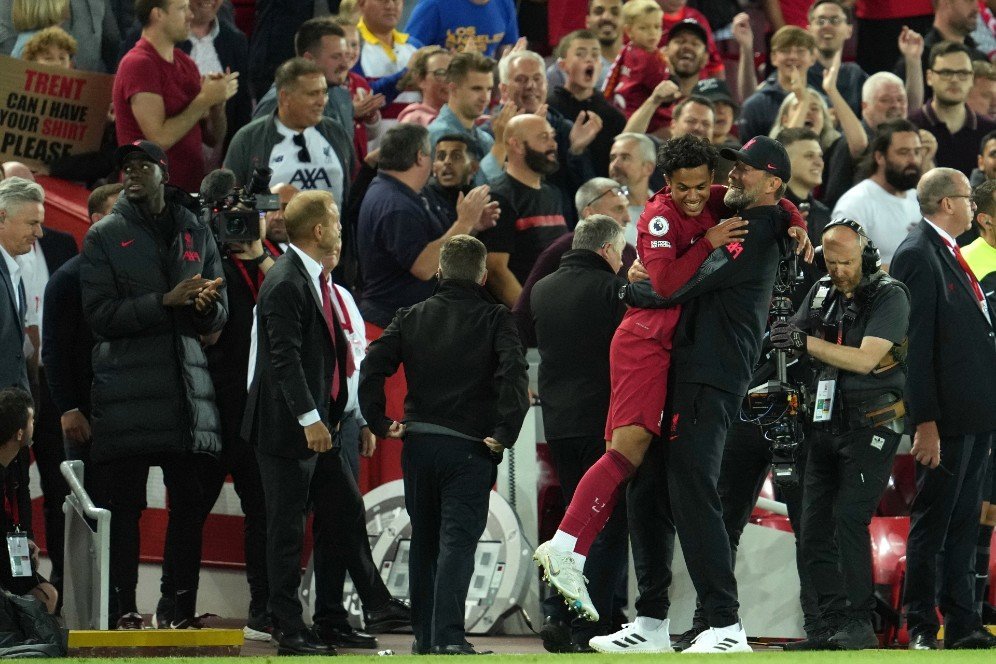 Gol Fabio Carvalho di Menit 90+8 Pancing Keributan di Bench, Jurgen Klopp: Saya Gak Lihat Tuh Gol Fabio Carvalho di Menit 90+8 Pancing Keributan di Bench, Jurgen Klopp: Saya Gak Lihat Tuh