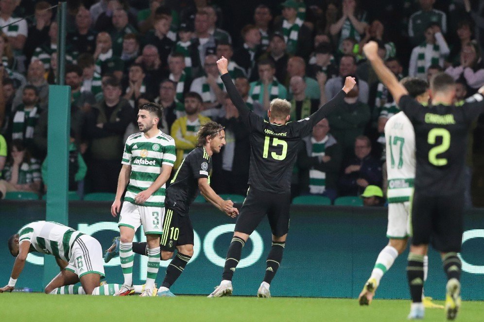 Hasil Celtic vs Real Madrid: Skor 0-3 Hasil Celtic vs Real Madrid: Skor 0-3