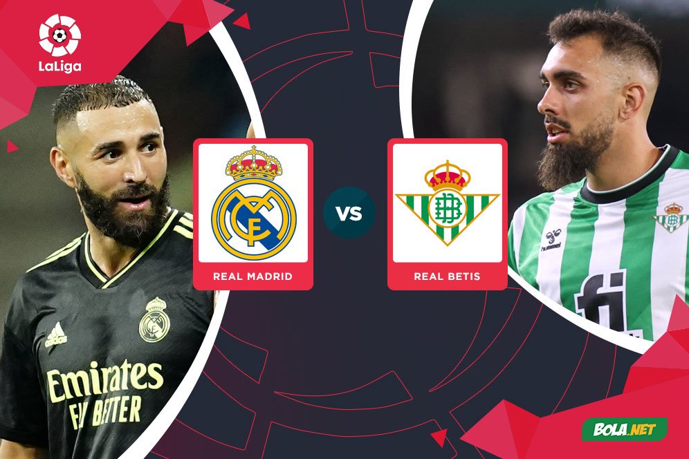 Jadwal Liga Spanyol 2022-23: Real Madrid vs Real Betis, Live Streaming di Vidio Jadwal Liga Spanyol 2022-23: Real Madrid vs Real Betis, Live Streaming di Vidio