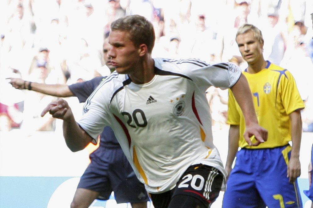 Piala Dunia 2006: Panggung Striker Muda Jerman, Lukas Podolski Piala Dunia 2006: Panggung Striker Muda Jerman, Lukas Podolski