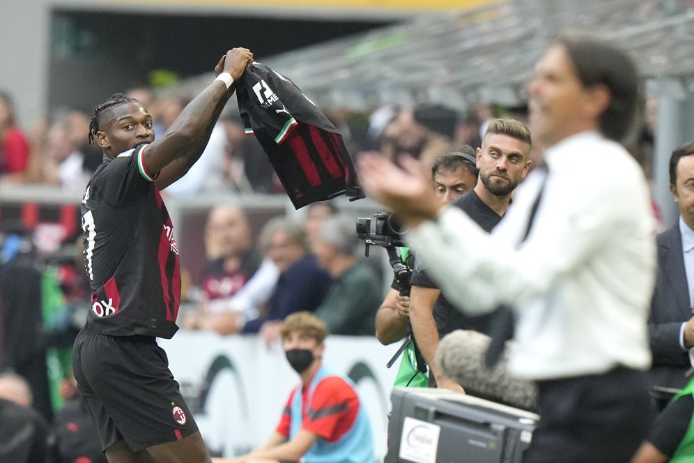 Jadi Bintang di Derby Della Madonnina, Tren Gacor Rafael Leao Ternyata yang Terbaik Dalam 11 Laga Serie A Terakhir