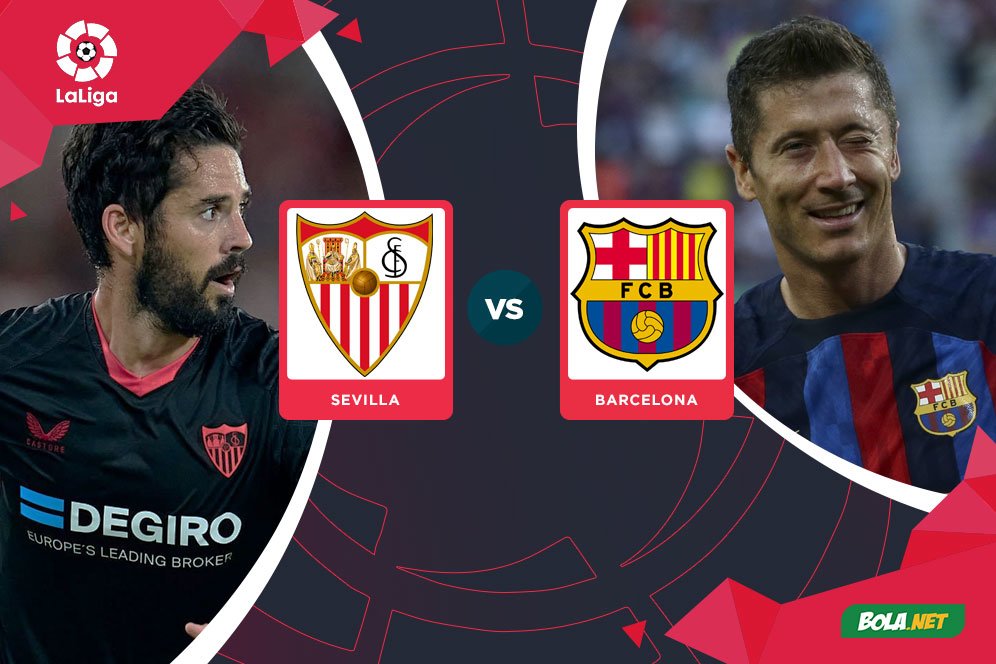 Jadwal Liga Spanyol 2022-23: Sevilla vs Barcelona, Live Streaming di Vidio Jadwal Liga Spanyol 2022-23: Sevilla vs Barcelona, Live Streaming di Vidio