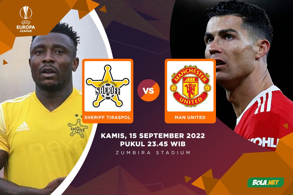 Prediksi Sheriff Tiraspol vs Manchester United 15 September 2022 Prediksi Sheriff Tiraspol vs Manchester United 15 September 2022