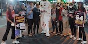La'eeb si Maskot Piala Dunia 2022 Menyapa Warga di Night Market Sriwedari Solo La'eeb si Maskot Piala Dunia 2022 Menyapa Warga di Night Market Sriwedari Solo