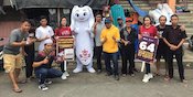 Keseruan Maskot Piala Dunia 2022 La'eeb Menyapa Masyarakat Banjarmasin Keseruan Maskot Piala Dunia 2022 La'eeb Menyapa Masyarakat Banjarmasin