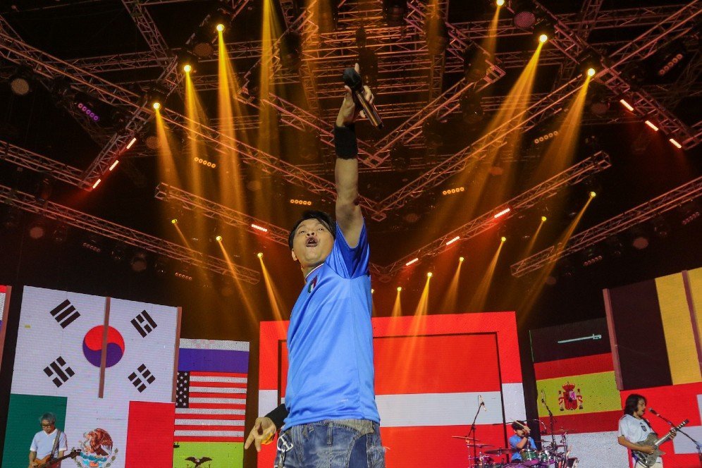 Armand Maulana Puji Konser Histeria Pesta Bola Dunia 2022