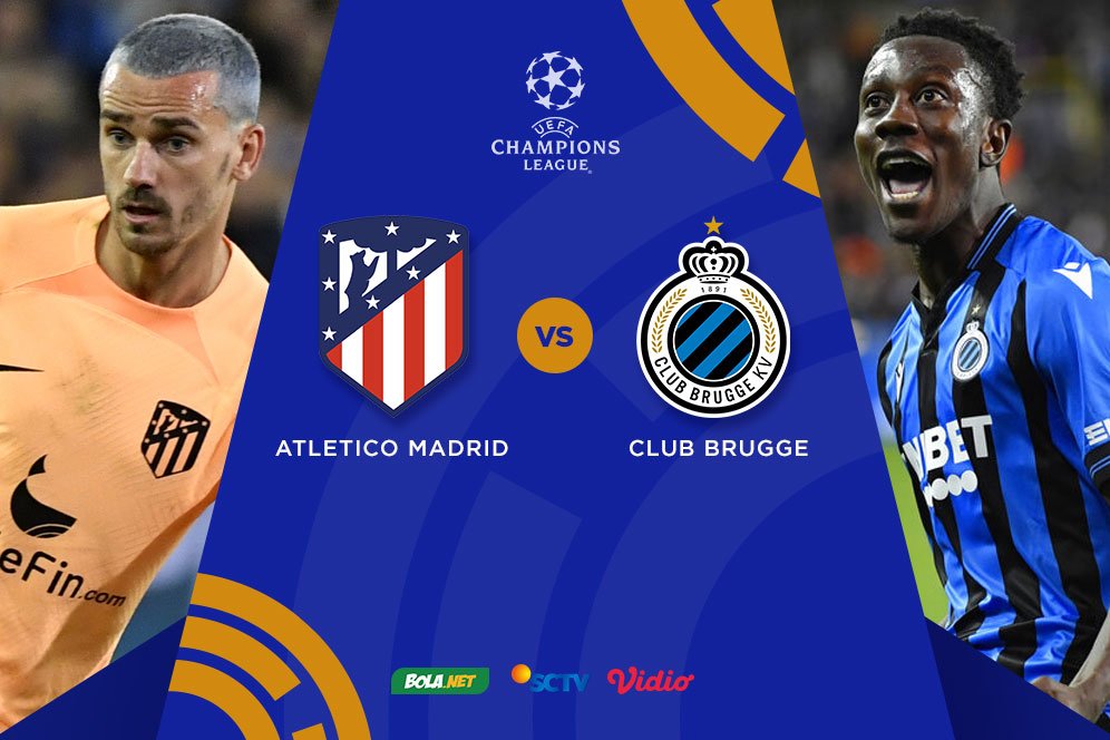 Prediksi Atletico Madrid vs Club Brugge 12 Oktober 2022 Prediksi Atletico Madrid vs Club Brugge 12 Oktober 2022