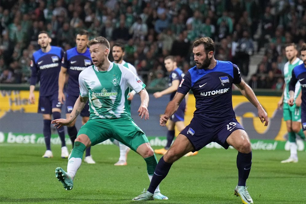 Bekuk Hertha Berlin, Werder Bremen Hentikan Tren Tak Pernah Menang di Tiga Laga Terakhir Bekuk Hertha Berlin, Werder Bremen Hentikan Tren Tak Pernah Menang di Tiga Laga Terakhir