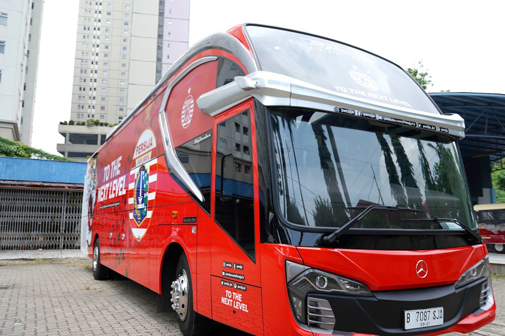 Wah! Persija Perkenalkan Bus dengan Fasilitas Mewah Wah! Persija Perkenalkan Bus dengan Fasilitas Mewah
