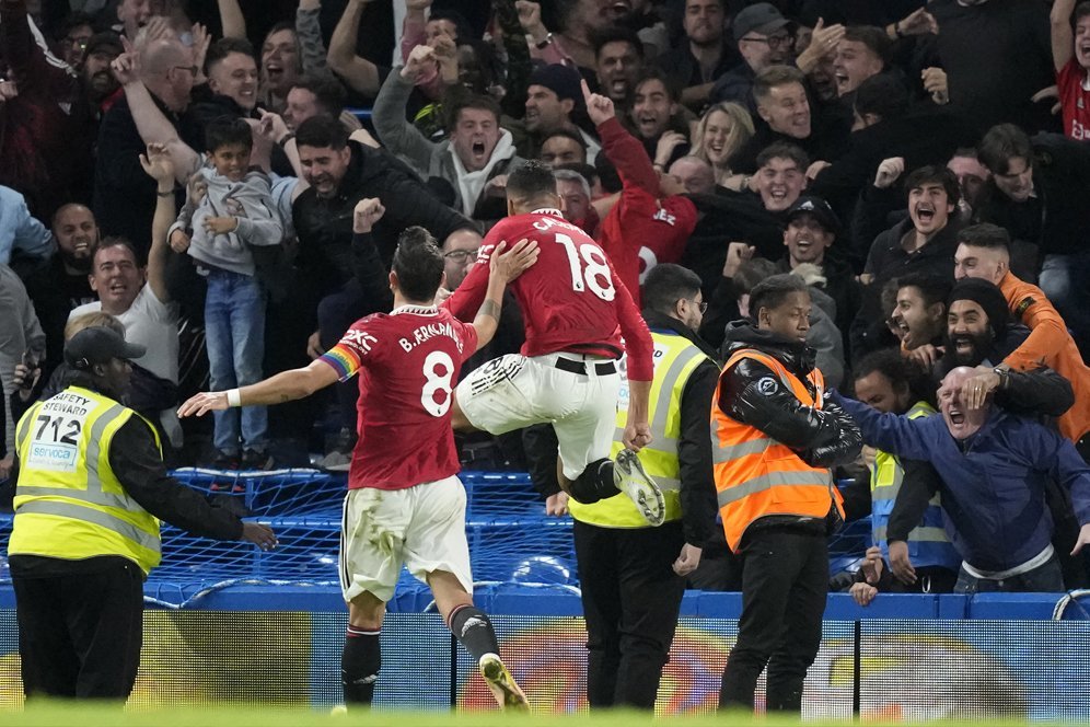 Casemiro Bingung Jelaskan Soal Selebrasinya yang Heboh di Laga Chelsea vs MU