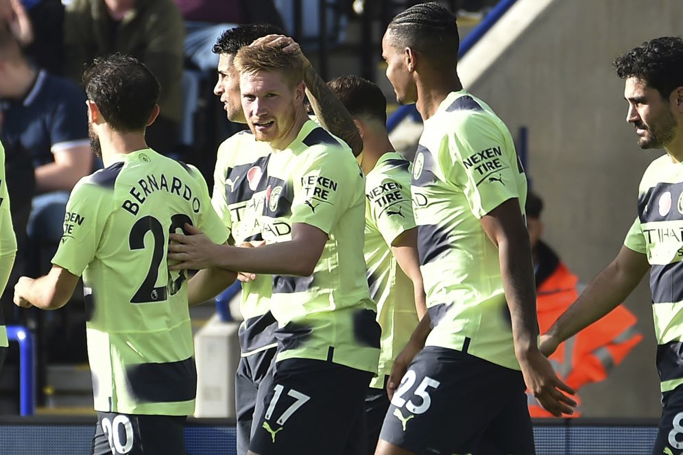 Hasil Leicester City vs Manchester City: Skor 0-1