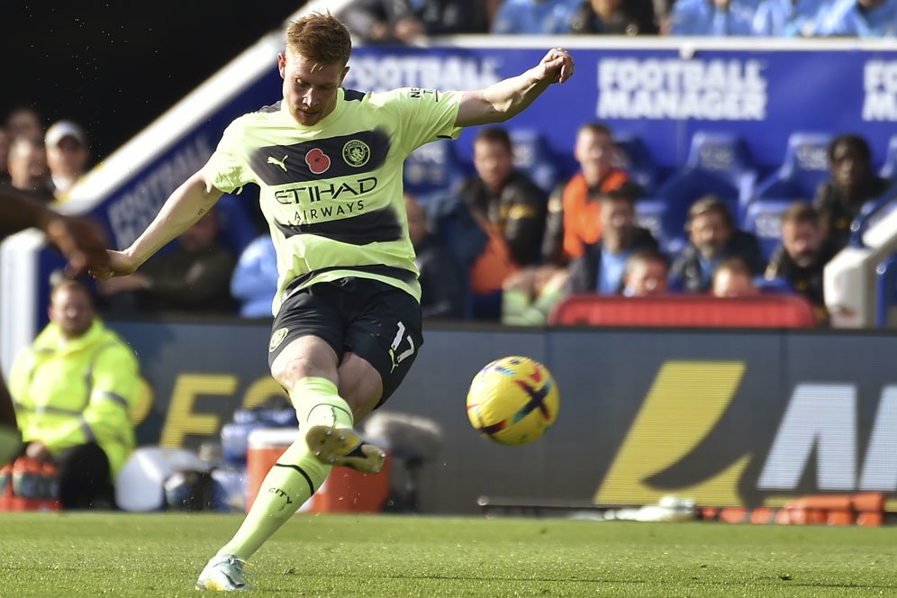 Eksekusi Tendangan Bebas Impresif, De Bruyne: Risiko, Untung Masuk! Eksekusi Tendangan Bebas Impresif, De Bruyne: Risiko, Untung Masuk!