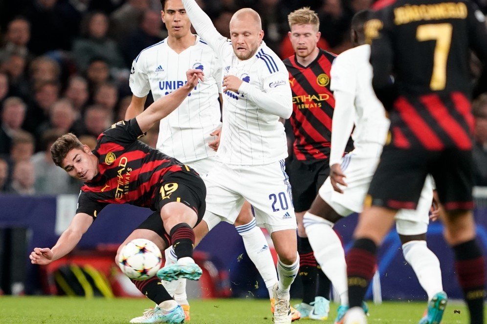 Hasil FC Copenhagen vs Manchester City: Skor 0-0