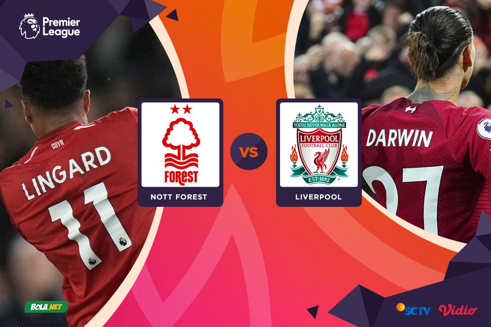Live Streaming Premier League di Vidio: Nottingham Forest vs Liverpool Hari Ini, Sabtu 22 Oktober 2022 Live Streaming Premier League di Vidio: Nottingham Forest vs Liverpool Hari Ini, Sabtu 22 Oktober 2022