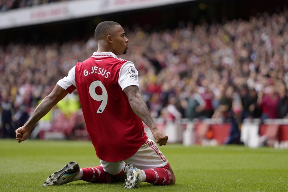 Hasil Arsenal vs Tottenham: Skor 3-1