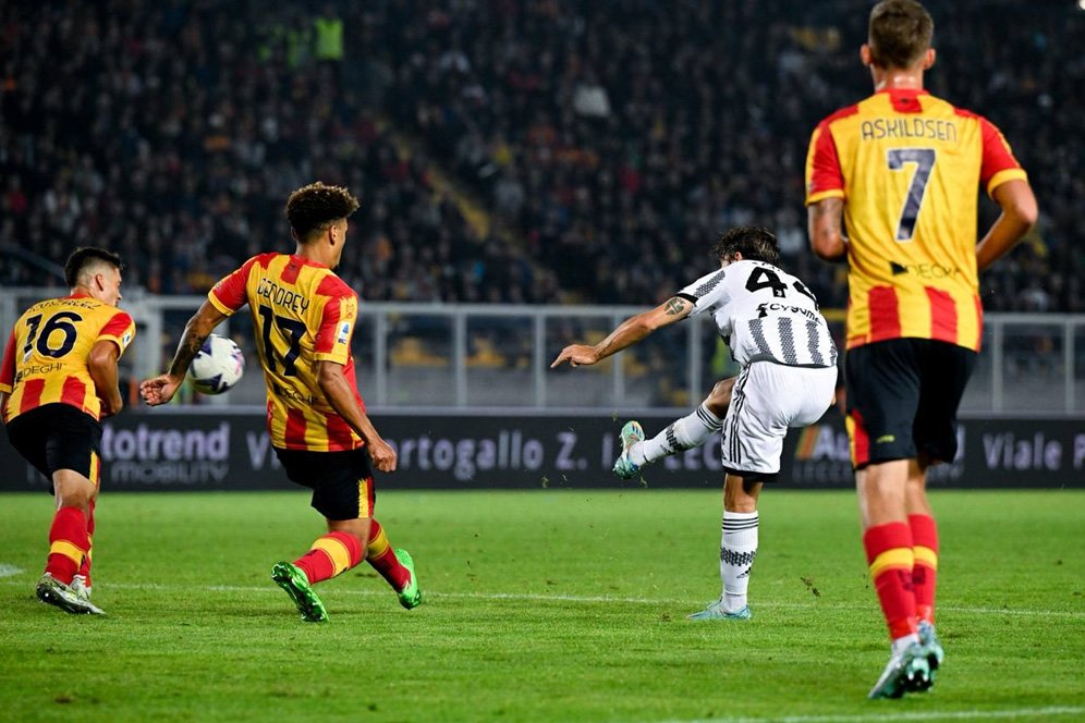 Hasil Lecce vs Juventus: Skor 0-1