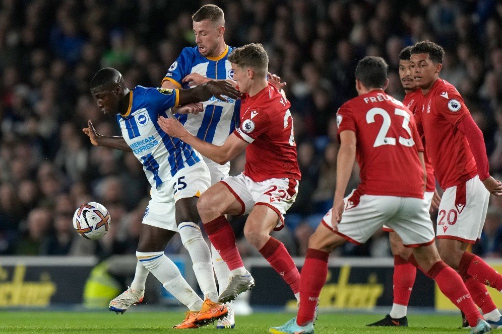 Hasil Brighton vs Nottingham Forest: Skor 0-0 Hasil Brighton vs Nottingham Forest: Skor 0-0