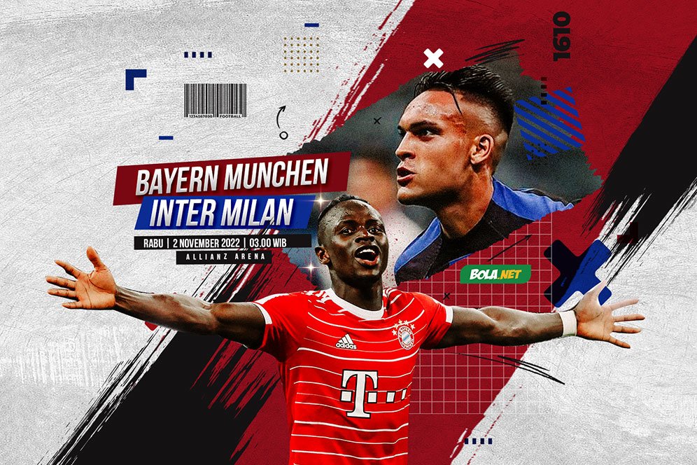 Link Streaming Liga Champions di Vidio: Bayern Munchen vs Inter Milan, 2 November 2022
