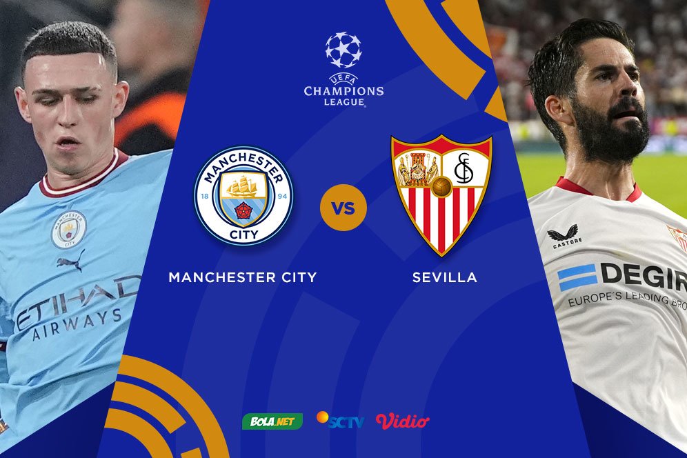 Prediksi Manchester City vs Sevilla 3 November 2022