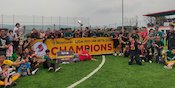 Sengit! Kalahkan Centro FC di Adu Penalti, Kalibata FC Juara Maybank Liga Ayo 2 Jakarta 2022