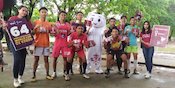 Mengintip Keseruan La'eeb, Si Maskot Piala Dunia 2022 Saat Mampir ke Makassar