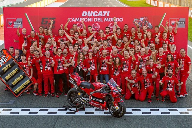 9 Gelar Ducati di MotoGP 2022