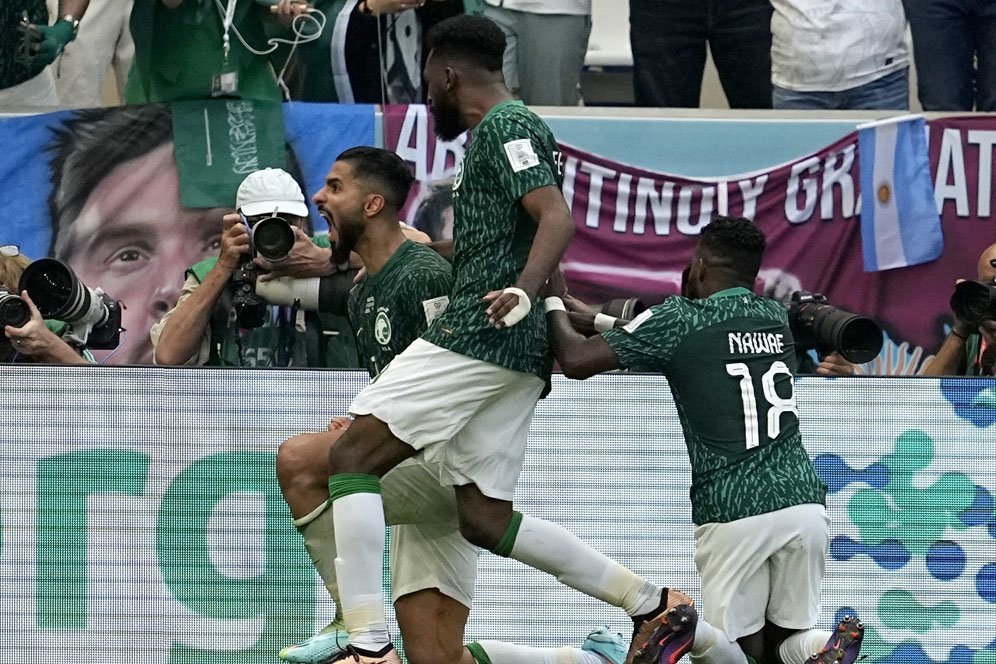 Hasil Piala Dunia 2022 Argentina vs Arab Saudi: Skor 1-2 Hasil Piala Dunia 2022 Argentina vs Arab Saudi: Skor 1-2