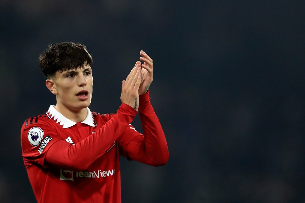 Alejandro Garnacho Curi Perhatian dengan Celana Dalam 'Cristiano Ronaldo'