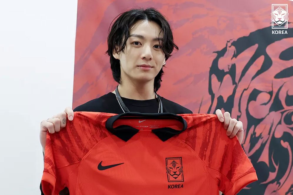 Jungkook dan BTS Dukung Penuh Korea Selatan di Piala Dunia 2022