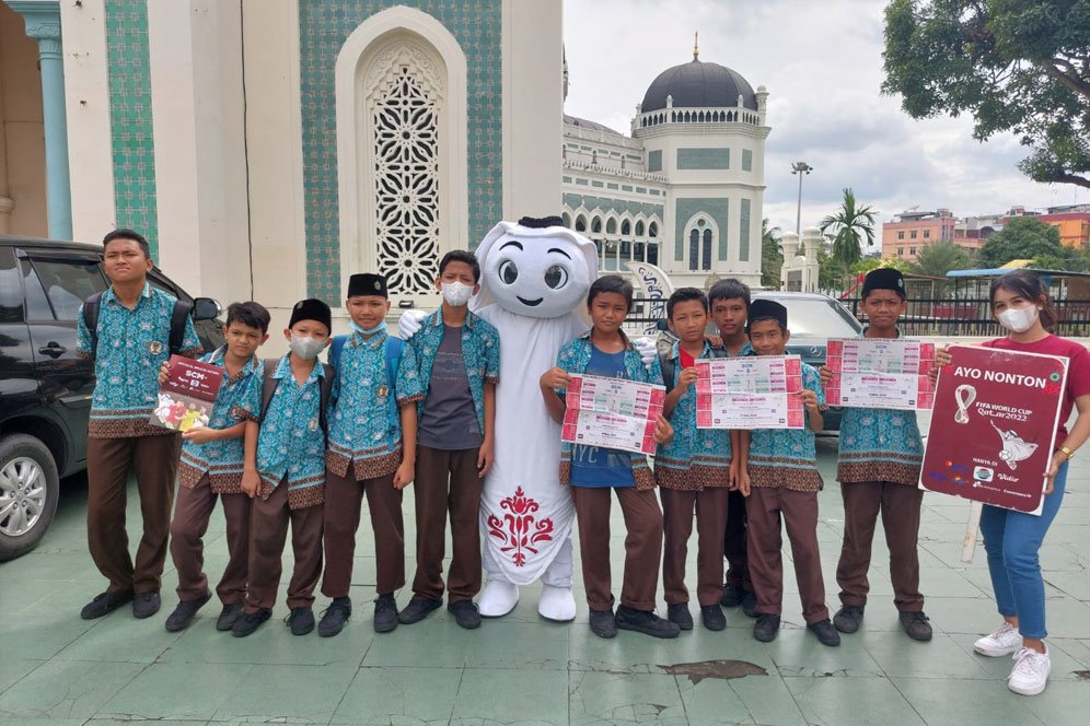 Tiba di Medan, La'eeb Gaungkan Semarak Piala Dunia 2022