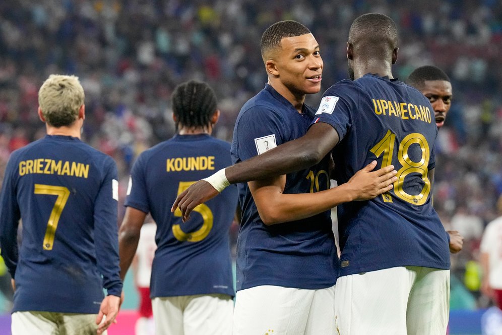 Hasil Piala Dunia 2022 Prancis vs Denmark: Skor 2-1