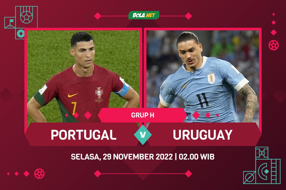 Portugal vs Uruguay: Banyak Rekor Baru Berpotensi Tercipta Portugal vs Uruguay: Banyak Rekor Baru Berpotensi Tercipta