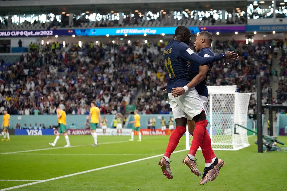 Hasil Piala Dunia 2022 Prancis vs Australia: Skor 4-1 Hasil Piala Dunia 2022 Prancis vs Australia: Skor 4-1