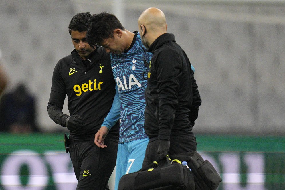 Cedera di Laga Marseille vs Tottenham, Son Heung-min Absen Lawan Liverpool & tak Ikut ke Piala Dunia 2022? Cedera di Laga Marseille vs Tottenham, Son Heung-min Absen Lawan Liverpool & tak Ikut ke Piala Dunia 2022?