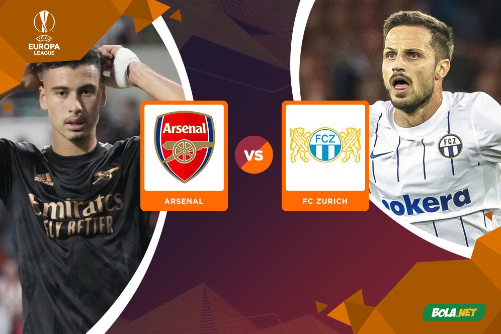 Link Streaming Liga Europa di Vidio: Arsenal vs FC Zurich, 4 November 2022 Link Streaming Liga Europa di Vidio: Arsenal vs FC Zurich, 4 November 2022