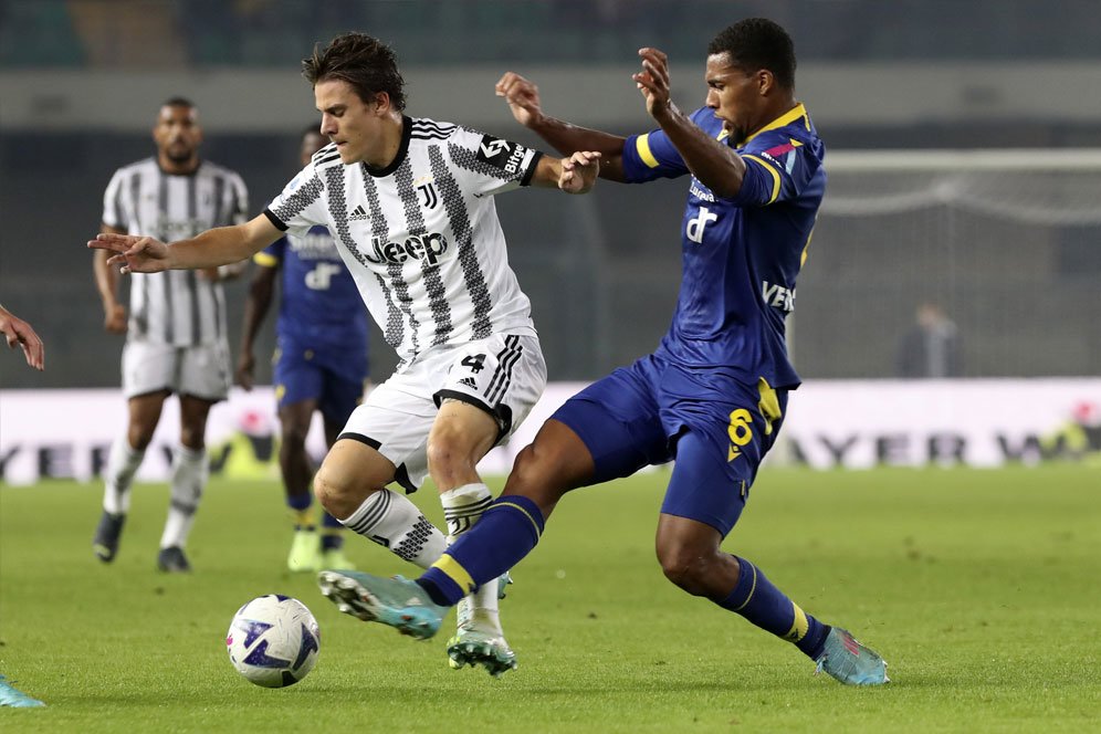 Hasil Hellas Verona vs Juventus: Skor 0-1