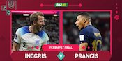 Inggris vs Prancis: Dua Kali Duel di Piala Dunia, The Three Lions Selalu Kalahkan Les Blues